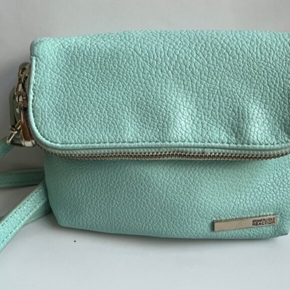 Kenneth Cole Reaction Cross Body bag / Blue / Green - Picture 1 of 14